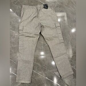 NWT J Brand Felix Pant Slim Slouch Cargo Pants  Stretch Melange Grey XL 36 X 30